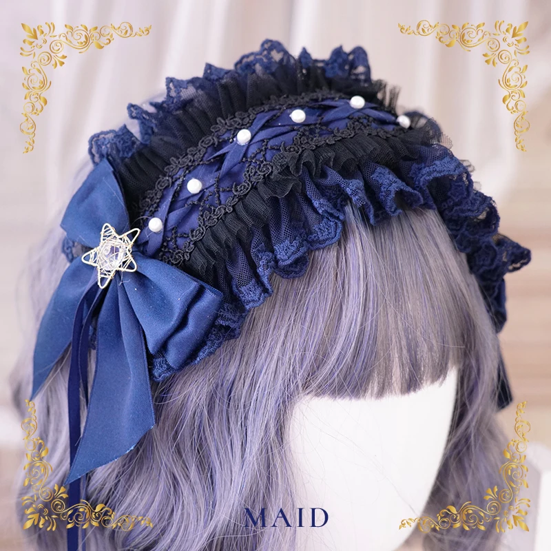 

Sweet lolita headwear collection kawaii girl KC gothic lolita headband loli cosplay sweet lolita headwear bowknot hair band