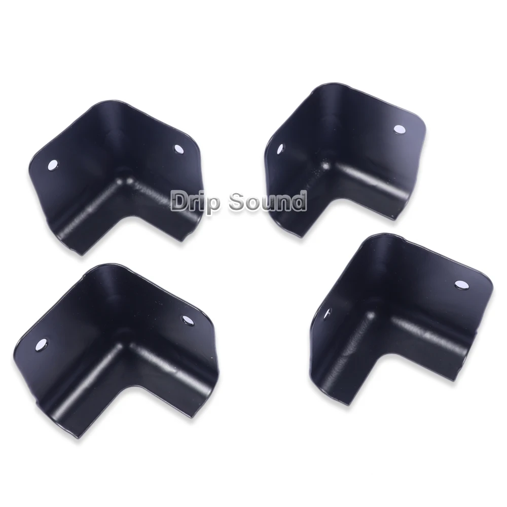 4pcs Metal Corner Protector Safe Decoration Right Angle Protection Cover for Loudspeaker Box Amplifier 45x45mm #1