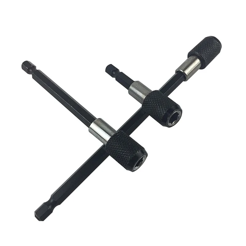 3PC/1PC 60/100/150Mm 1/4นิ้ว Hex Shank ข้อต่อไขควงส่วนขยายตัวยึดบาร์ไขควง