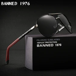 2021 High Quality Anti Glare Polarized Aluminum Sunglasses Hot Men's Brand New Sun Glasses Big Size Oculos Women Gafas De Sol