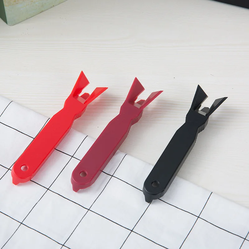 2 Pcs/Set Caulk Removal Mini Handmade Tools Scraper Utility Practical Floor Cleaner Tile Cleaner Surface Glue Residual Shovel