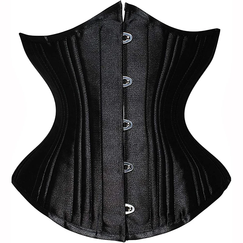 Hourglass Waist Corset Gothic Bustier Women\'s Corset Top underbust Steel Bone Plus Size Corselet Steampunk Slimming Belly Sheath