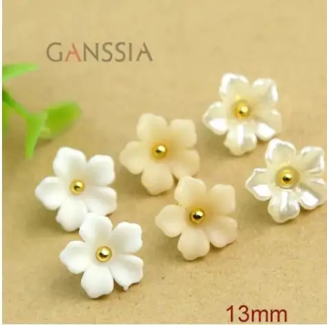 20pcs/lot Size:13mm Flower Button Pretty Rhinestone Buttons Accessories Resin for Shirt Clothing Decoration (KK-200)