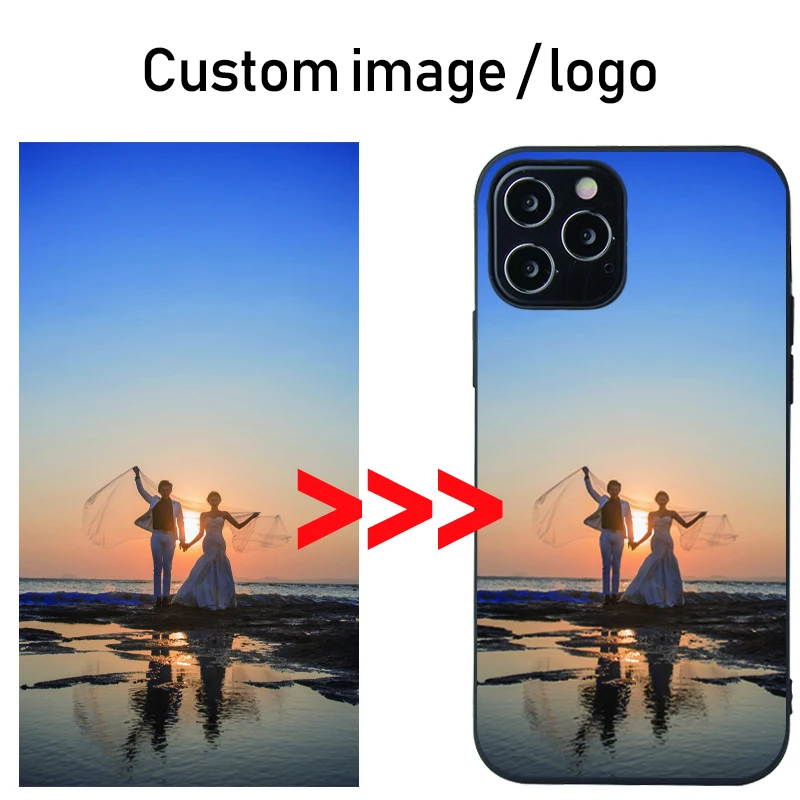 حافظة هاتف مخصصة لهاتف آيفون 12 Mini 11 Pro Max SE 2020 8 7 6 5 Plus حافظة مخصصة لهاتف آيفون X XR XS Max غطاء صور