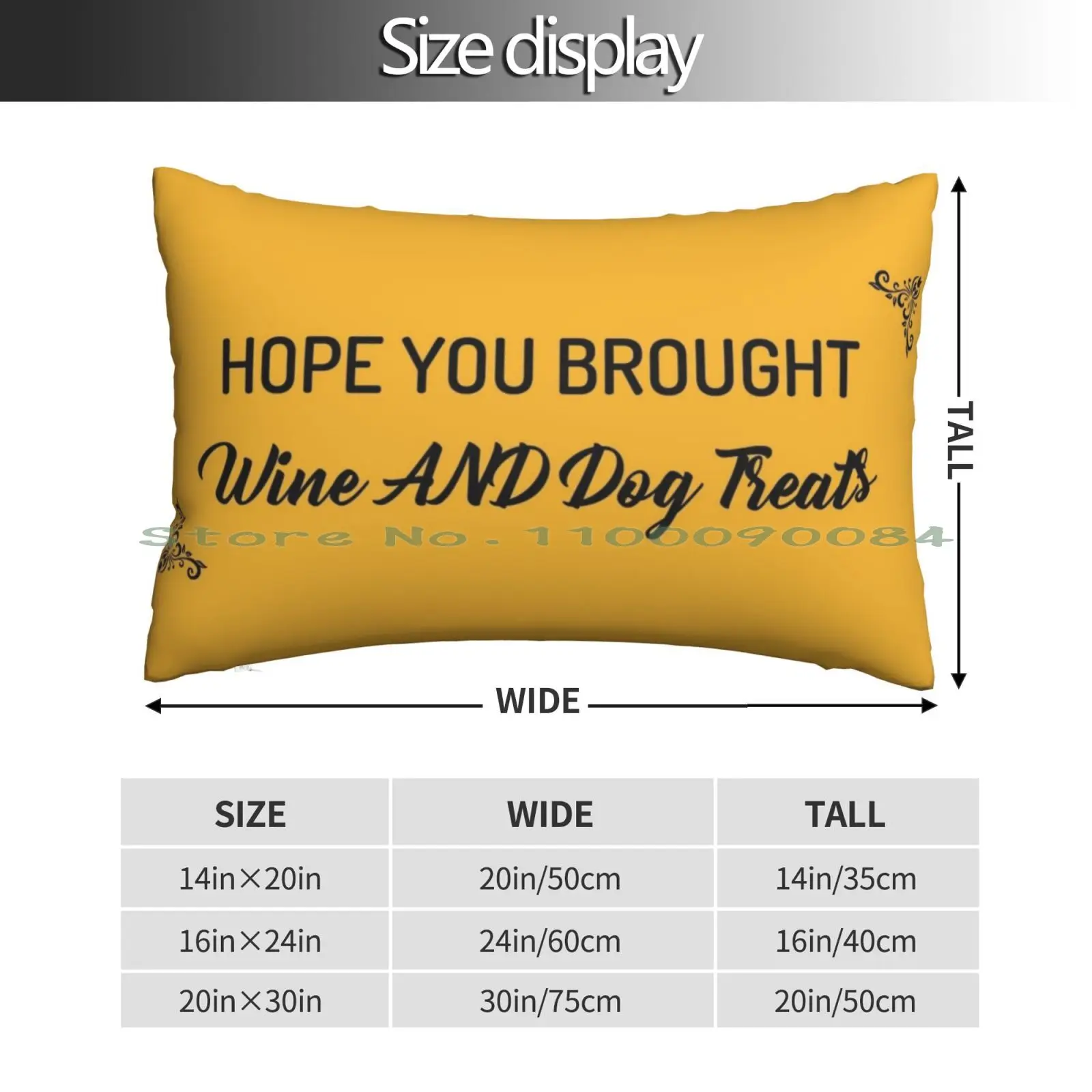 Hope You Brought Wine And Dog Treats Doorma-Funny Welcome Mat Pillow Case 20x30 50*75 Sofa Bedroom Butte Mesa Montana Highway