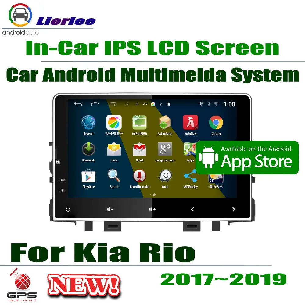 

For Kia Rio (YB) 2017~2019 Car Android Multimedia Player GPS Navigation DSP Stereo Radio Video Audio Head Unit 2din System MP5