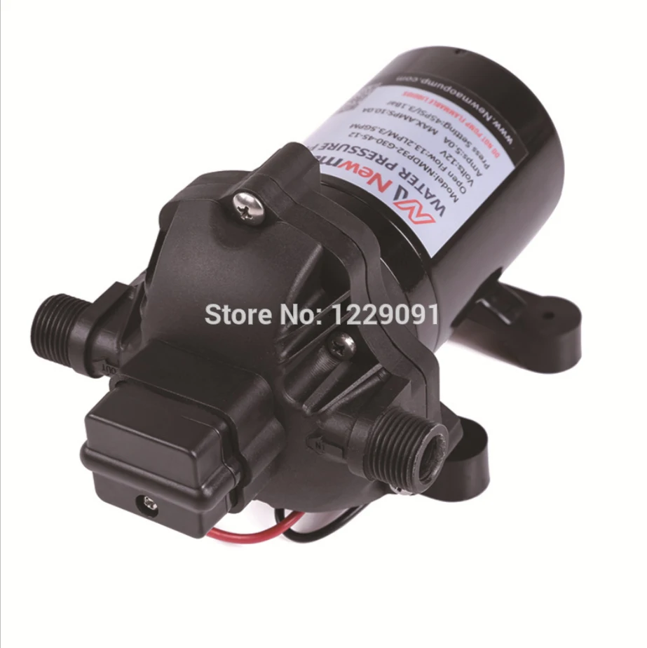 

DC mini yacht water pump12v 24v dc booster pump diaphragm pump 3-cavity pump pressure switch