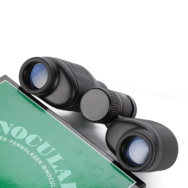 Imagem -04 - Telescópio Binocular Preto 10x24 hd Lll Versão Noturna Binóculos Portátil Acampamento Caça Observação de Pássaros