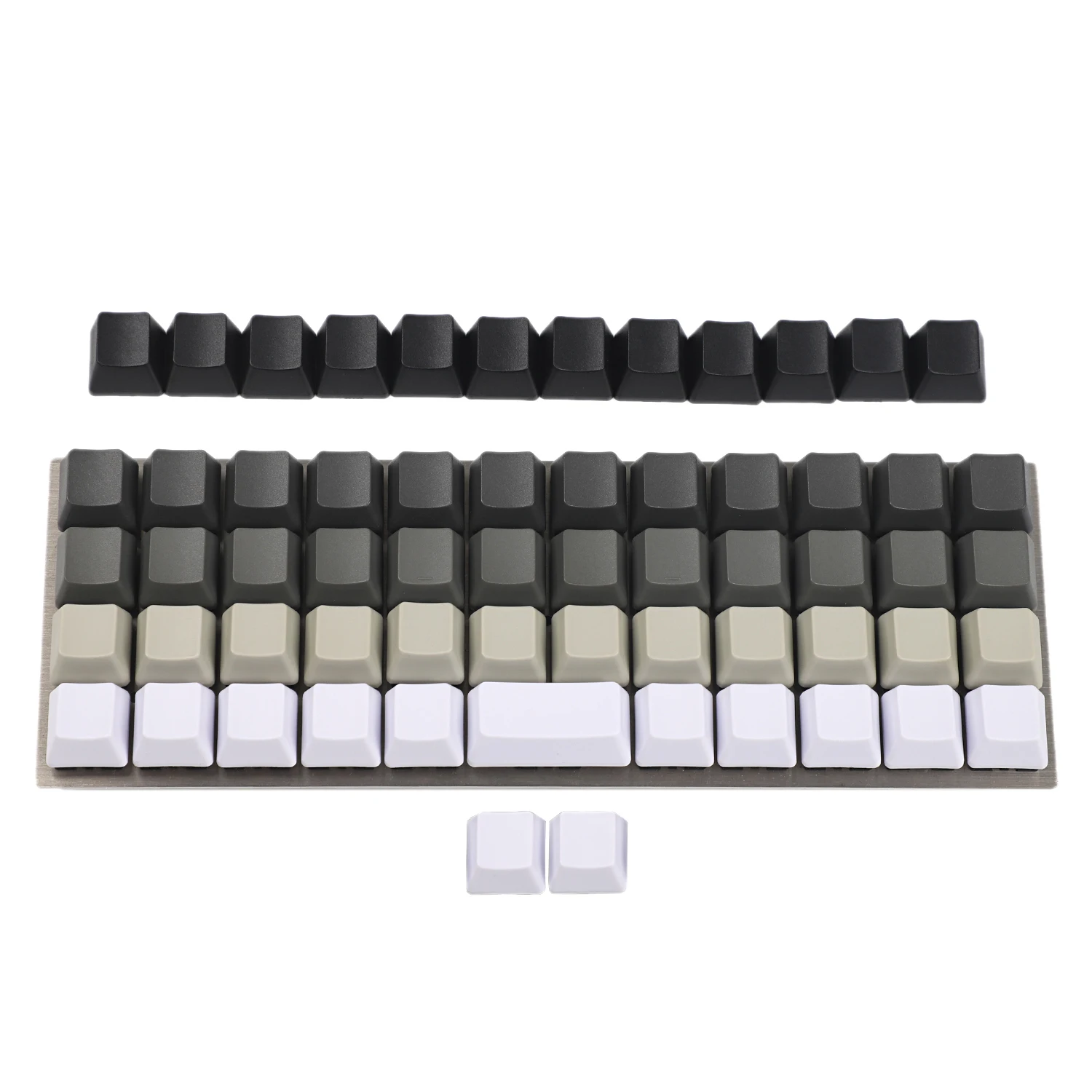 YMDK Planck YMD40 V2 Niu40 Preonic Keyset Carbon Laser-Etched 40% Top print OEM Keycap 1.5mm Thickness PBT