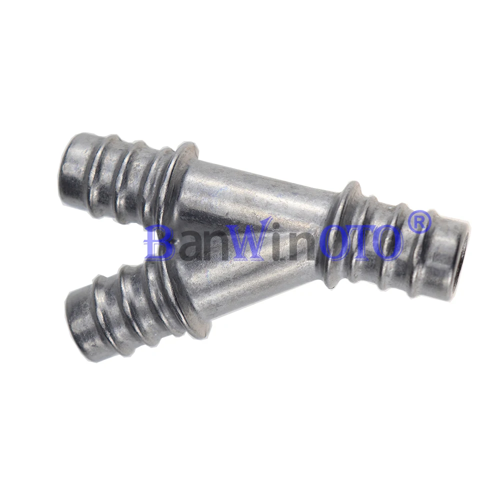 Aluminium HVAC powrót wąż grzewczy y-pipe/montaż Splicer złącze rury dla Dodge Grand Caravan Chrysler Town & Country 2008-09