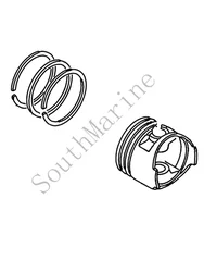 Boat Motor F4-04020200 Piston assy for Parsun HDX F4 F5 outboard motor 4-stroke