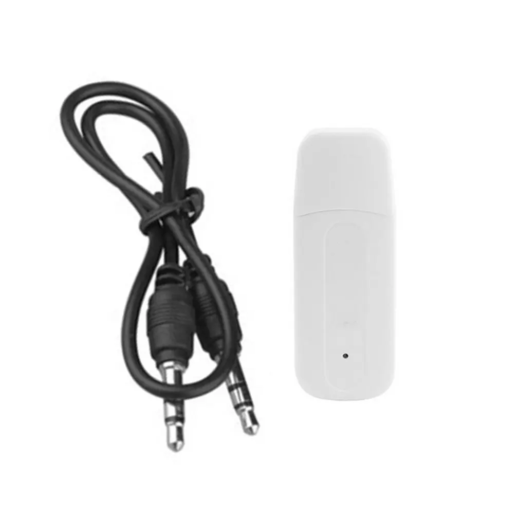 USB Auto Adapter 3,5mm Jack Empfänger Wireless AUX Audio MP3 Musik Player Car Tool