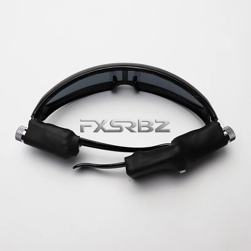 High Quality Red Green LED Laser Glasses Music Concert DJ performance Glasses Multi Beams For LED Robot Costumes