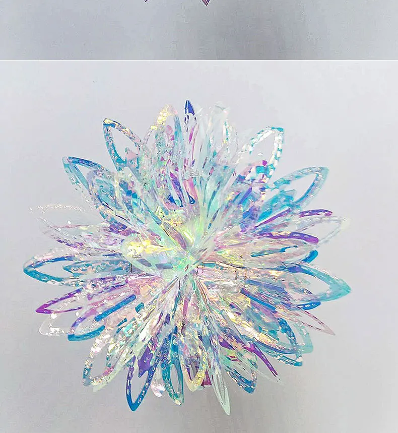 Ferizzia 3 Piezas Adornos Navideños De Iridiscente Para Decoración, Adorno Colgante De Estrella Iridiscente, Decoración De Fiesta Brillante, Para Cumpleaños, Fiesta, Bodas Y Navidad