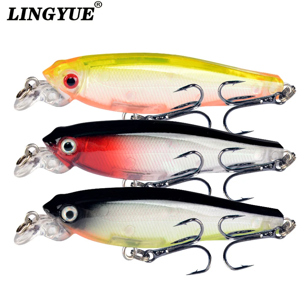 Venda quente nova chegada 1 pçs 8cm/7.4g iscas duras lifelike minnow iscas de pesca artificial fazer plástico wobblers pesca equipamento
