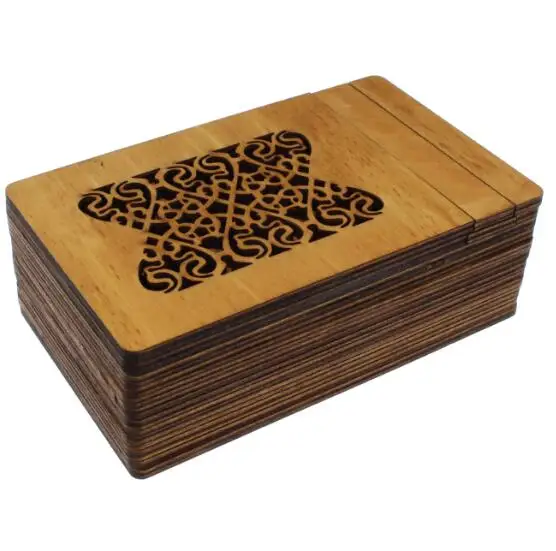 

Gruelling Test Wooden Box Puzzle Brain Teaser Magic Puzzles Game for Adults Children