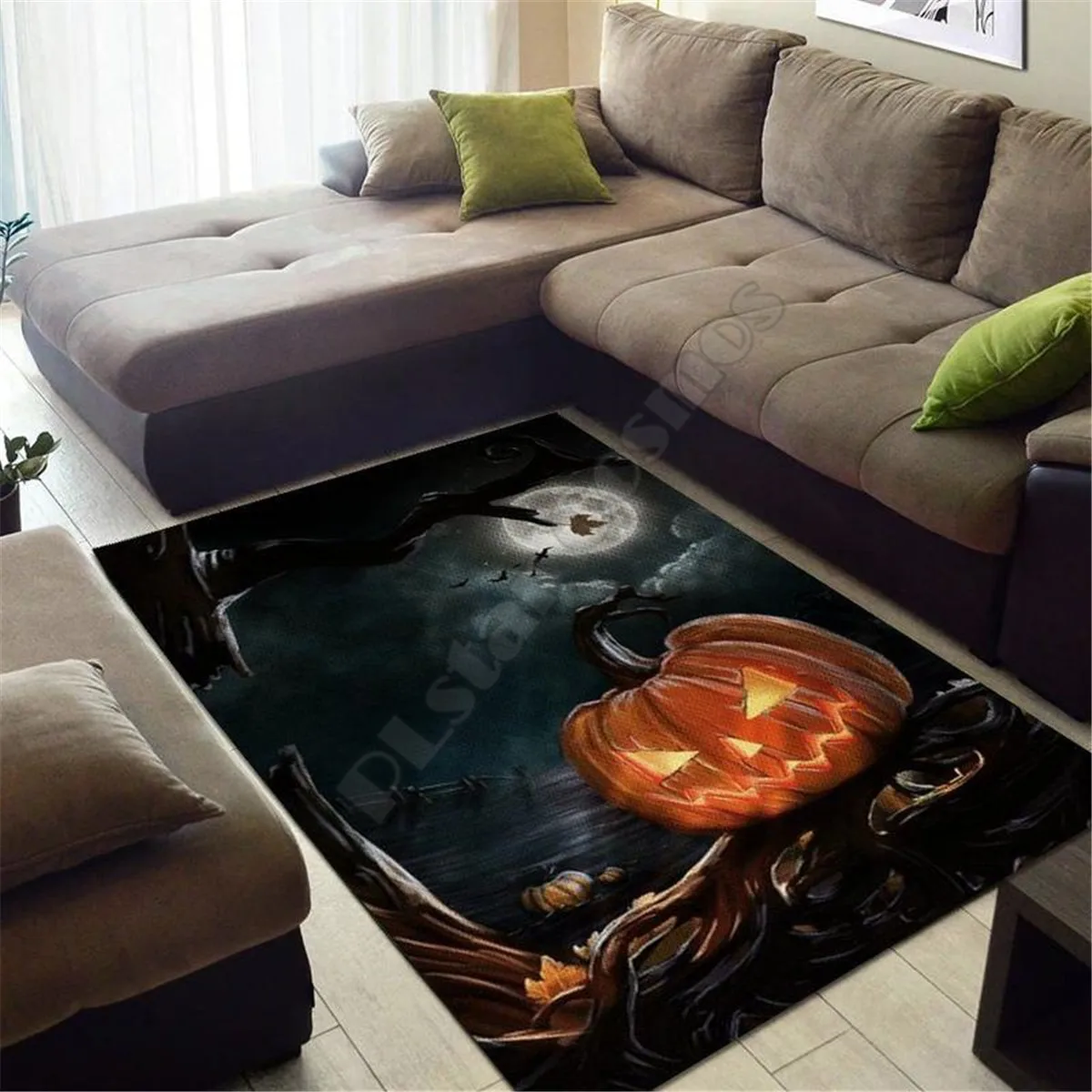 

Happy Halloween 3D Printed Rugs Mat Rugs Anti-slip Large Rug Carpet Home Decoration 08