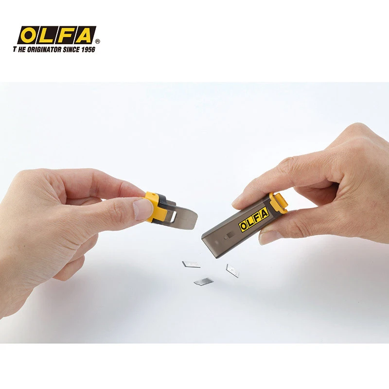 OLFA original Japanese 208B  self-locking with breaker  storage box 9mm 2-in-1 small utility knife DA-1