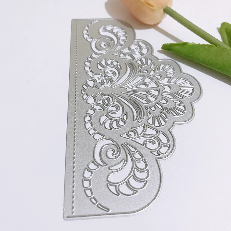 lace metal cutting dies cut die mold border decoration Scrapbook paper craft knife mould blade punch stencils dies