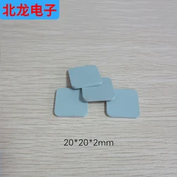 Silicon Carbide Ceramic Sheet 10x10/15x15/20x20mm with Adhesive Microporous Silicon Carbide Heat Sink