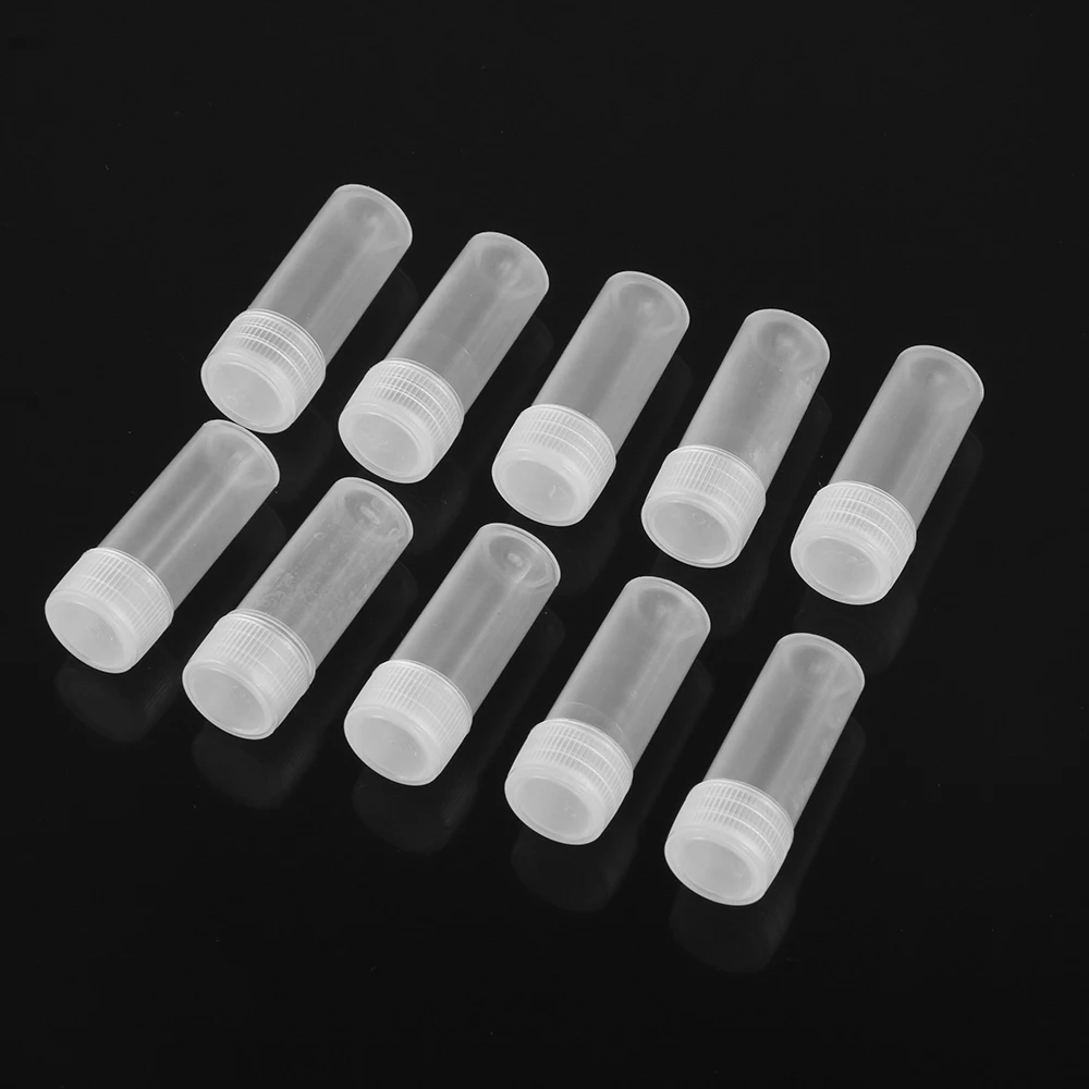 10 pcs/Lot Functional Transparent Needles Containers Holder Plastic Embroidery Felting Bottle cross-stich sewing needle Box Case