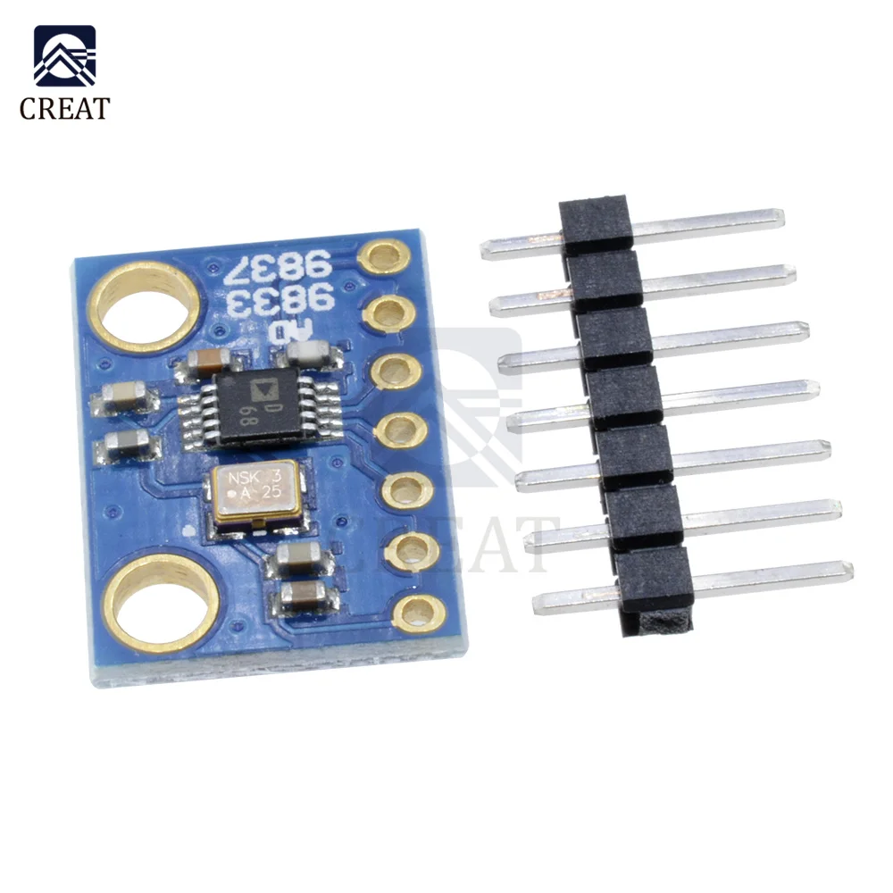 AD9833 Programmable Microprocessors Serial Interface Module Sine Square Wave DDS Signal Generator Module