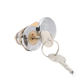 High-quality door lock Useful Steady Cam Lock padlock for Security Door Cabinet Mailbox Drawer Cupboard camlock 16mm + 2 Keys