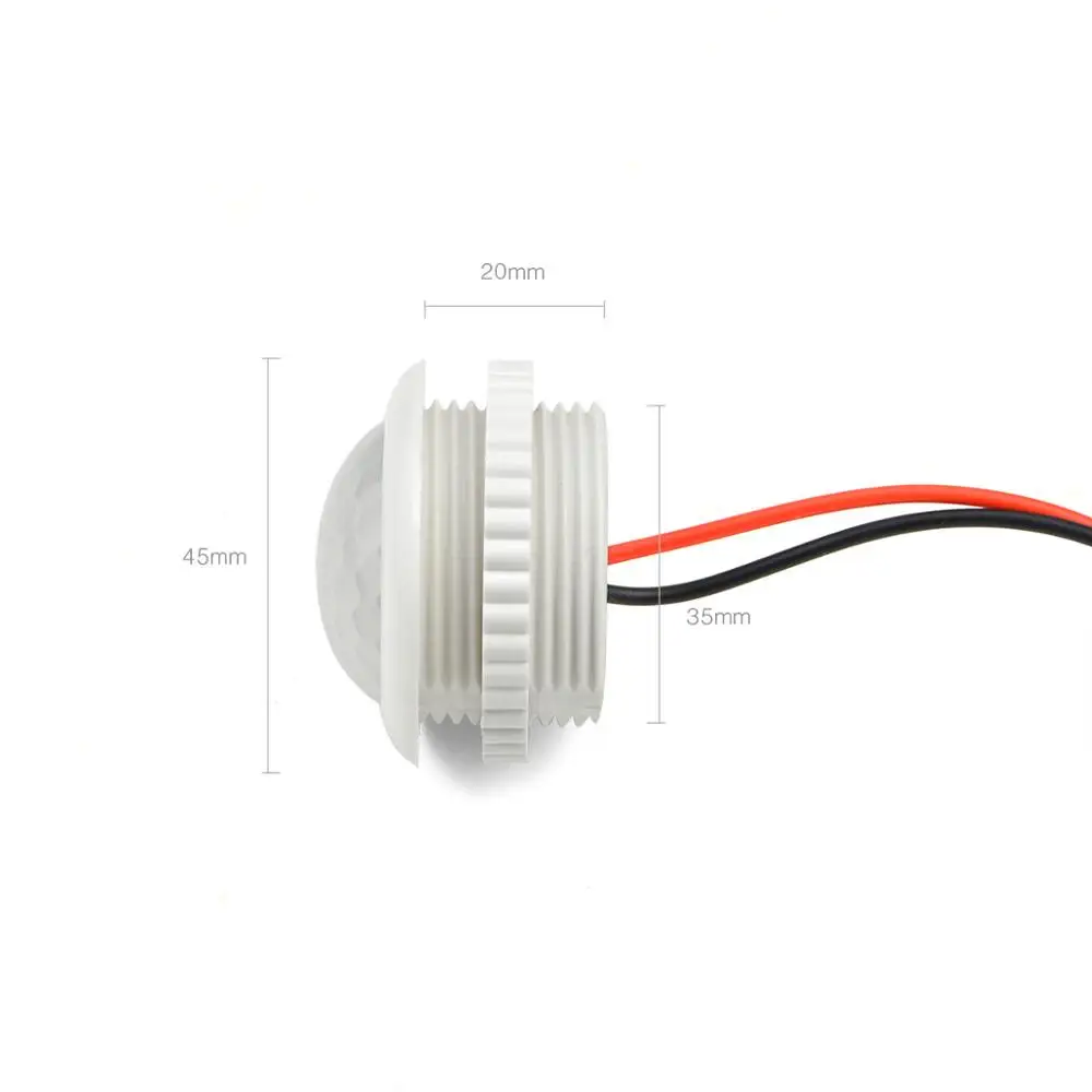 Imagem -05 - Detector de Sensor Inteligente Pir Infravermelho Interruptor Lâmpada Led Controlo de Luz Módulo do Teto Sensor de Movimento Detecção de 36m 220v 50hz