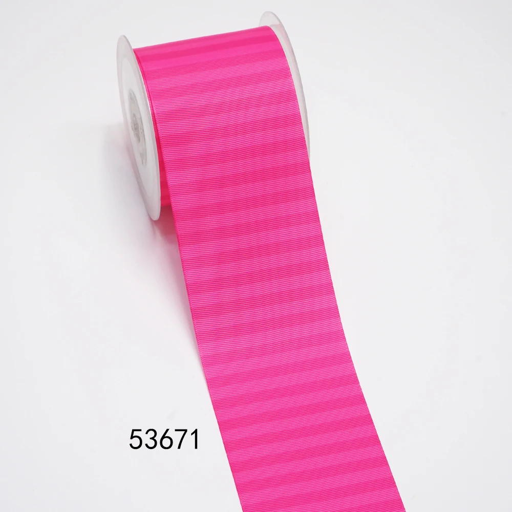 DIY Cartoon Stripe Printed Grosgrain Ribbon For Craft Supplies Sewing Accessories 5 Yards. 53645