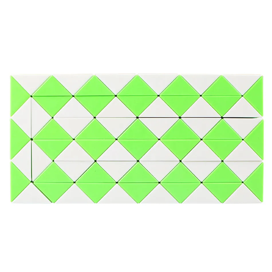Qiyi Magic Snake Ruler Magic Puzzle 72 Speed Antistress Cube Twist Snake Folding Educational Toy for kids Magic Cube