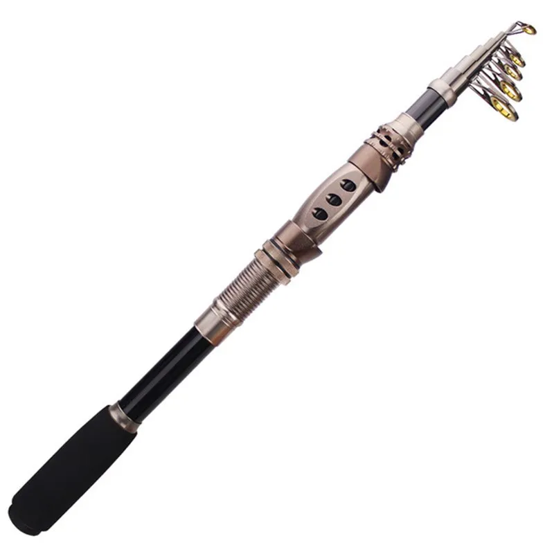 

Retractable Portable Short Fishing Rod 1.8-3.3 m Super Hard Carbon Cast Luya Fish Rod Ultralight Throwing Mini Sea Fishing Pole