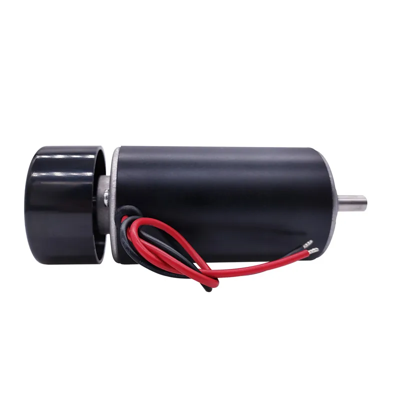 Machine Tool Spindle DC 12-48v 300W dc spindle motor brush air cool for CNC engraving machine