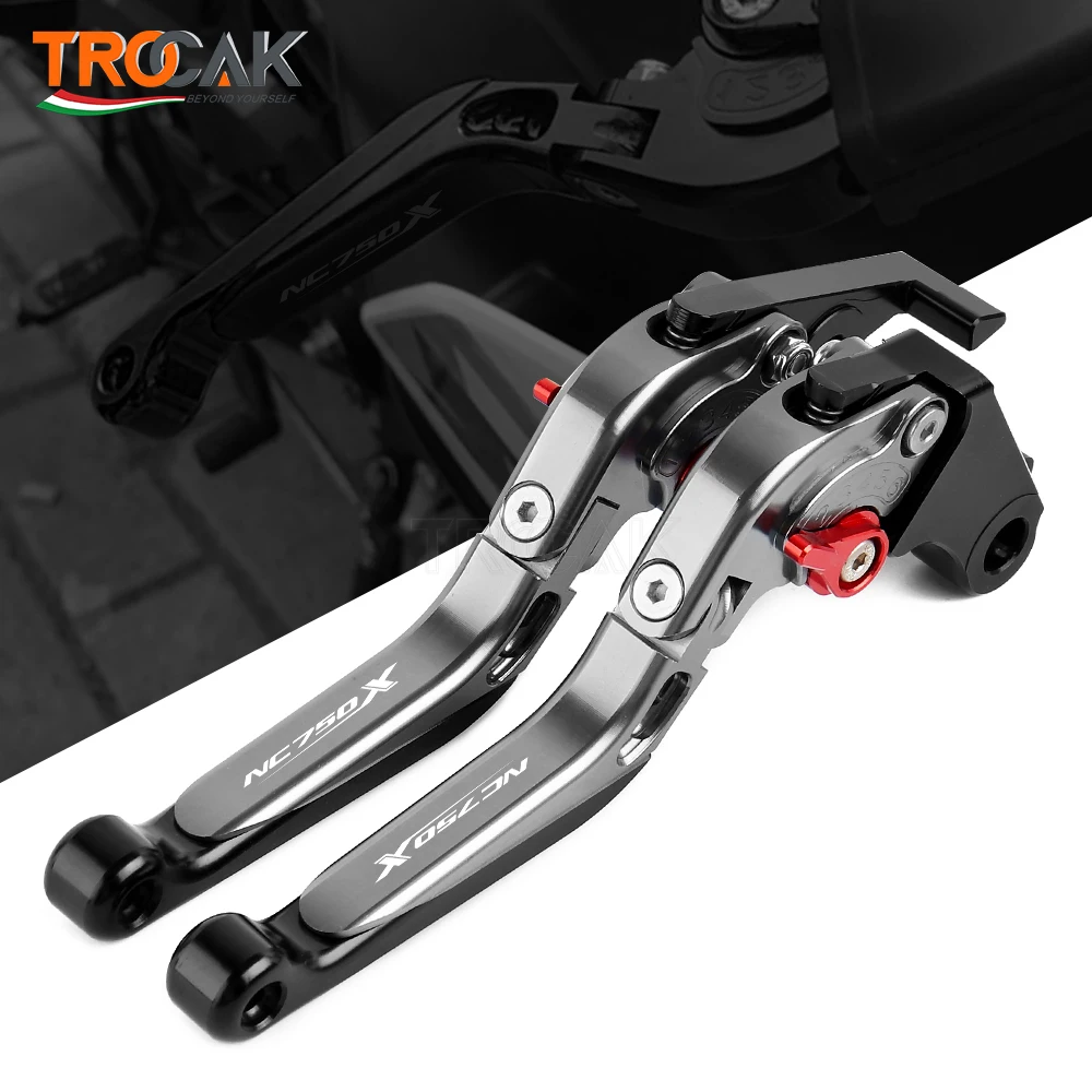 Für honda nc 750 x nc750x nc 750x2012 2013 2014 2015 motorrad zubehör cnc klappbare ausziehbare brems kupplungs hebel