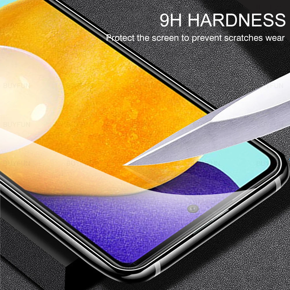 3PCS Protective Glass For Samsung Galaxy A52 A72 A32 A42 A22 5G Screen Protector For Samsung A52 A32 A72 4G Phone Tempered Glass