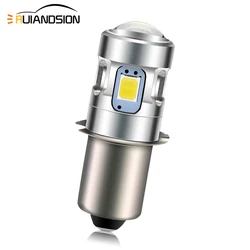 RUIANDSION 1Pcs P13.5S PR2 LED Bulb 2Cell 4Cell Maglite Flashlight Accessories Torch Warm Cool White 3V 6V 2835SMD 500Lm Nopolar