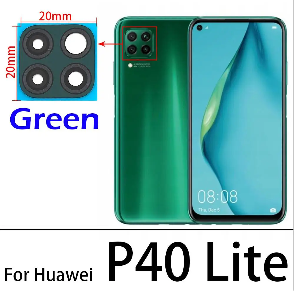 Rear Camera Glass Lens For Huawei P20 P30 P40 Lite E P40 Pro P40 Lite 5G Glass Lens Camera With Glue Replacement Tool image 3