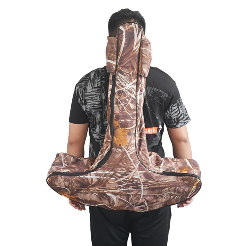 90 ซม.T-Shaped Bow น้ําหนักเบาแบบพกพายิงธนูกลางแจ้งพกพาสําหรับ Universal Takedown Compound Bow Carrier Crossbow