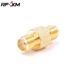 Acoplador de conector coaxial de alta frecuencia, adaptador RF SMA hembra a SMA hembra