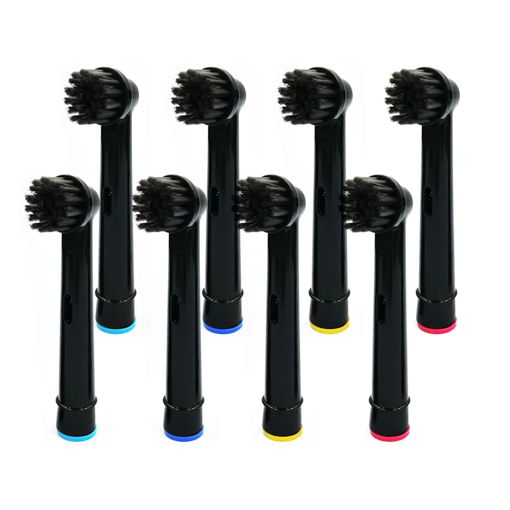 Cabezales de cepillo de carbón de bambú para Oral B, cabezas de cepillo de dientes eléctrico con rotación, Pro Health, Triumph, Advance Power, 3D Excel, 8 piezas