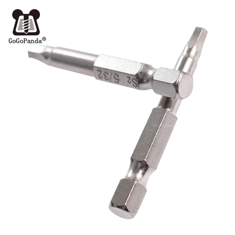 12 PCS Inch Electric Socket Screwdriver Head Inner Hexagon 50 Mm Strong Magnetic Drill Bits