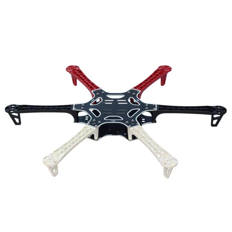 Hexa Frame Arm HexaCopter FPV F550 PCB with Landing Gear Gimbal Protector Battery Plate for Flamewheel F550 HJ550 Quadcopter