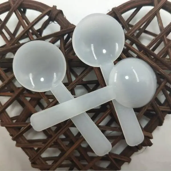 

1000 шт. медицинского порошка ложка Кухня Садоводство ложка белого Пластик мерная ложка 1G