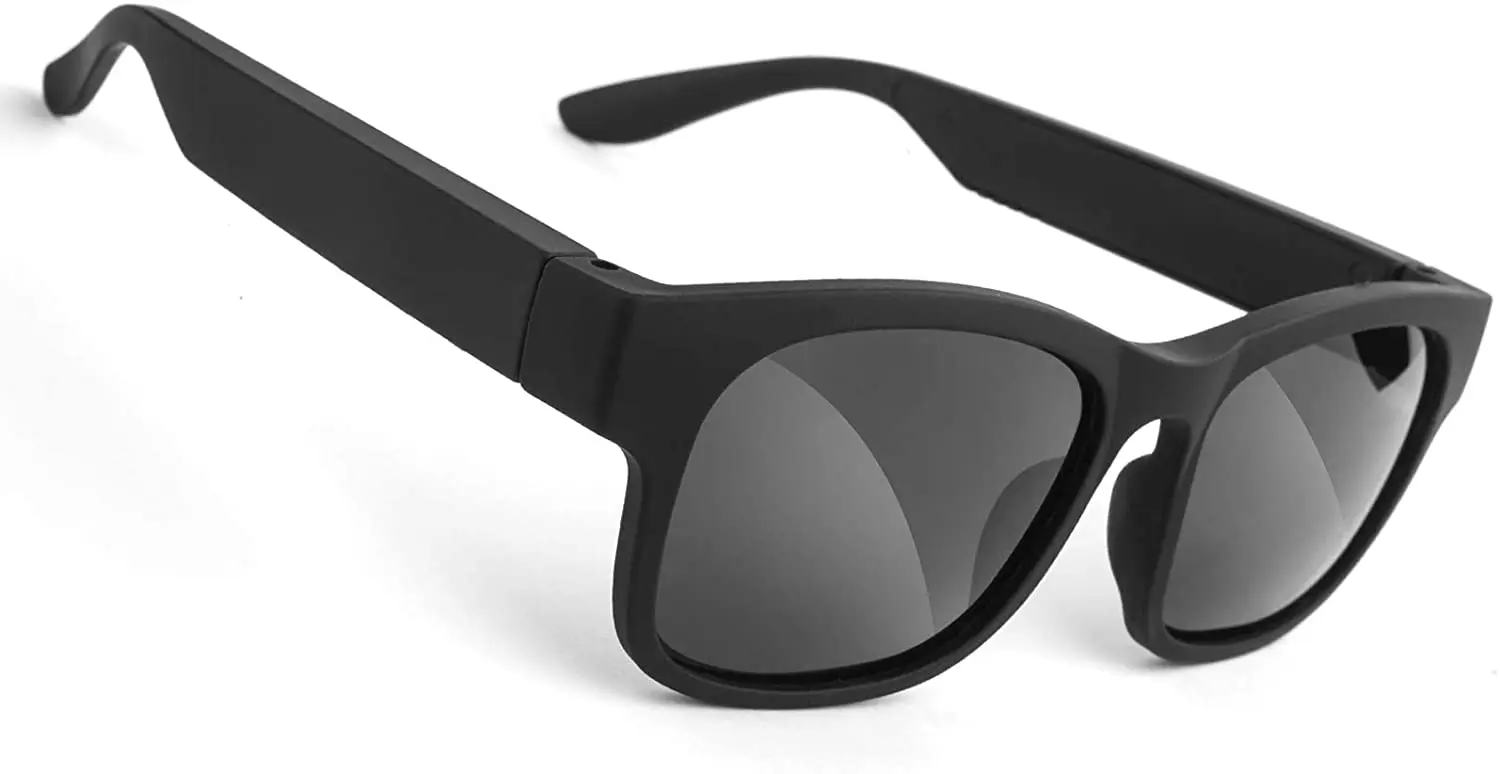 Smart Glasses Wireless Bluetooth Sunglasses Open Ear Music&Hands-Free Calling,Polarized Lenses,Inside Speaker,Connect Cell Phone