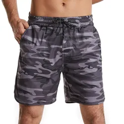 Short d'été décontracté et respirant pour homme, vêtement de marque, confortable, camouflage, idéal pour la plage, nouvelle collection, offre spéciale