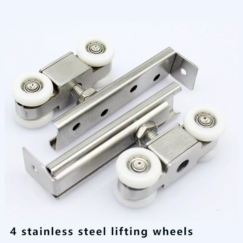 TOPKNORR 2.5 mm dikke schuifdeur vouwwand schuifdeur schuurdeur hardware rail houten deur hangrail - afbeelding 1