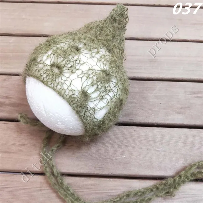 Handcraft Baby Hand Knit Mohair Hat Newborn Photography Props Clothing