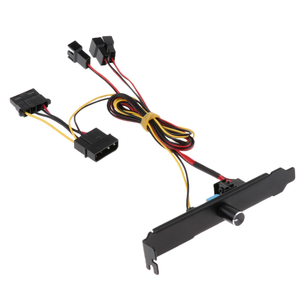 3 Channels PC Cooler Cooling Fan Speed Controller for CPU Case HDD DDR VGA AS L