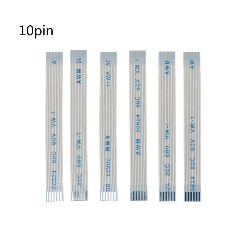 6 uds 10Pin 12Pin 14Pin almohadilla táctil interruptor de botón de encendido cinta Flex Cable para PS4 controlador de carga de la Junta