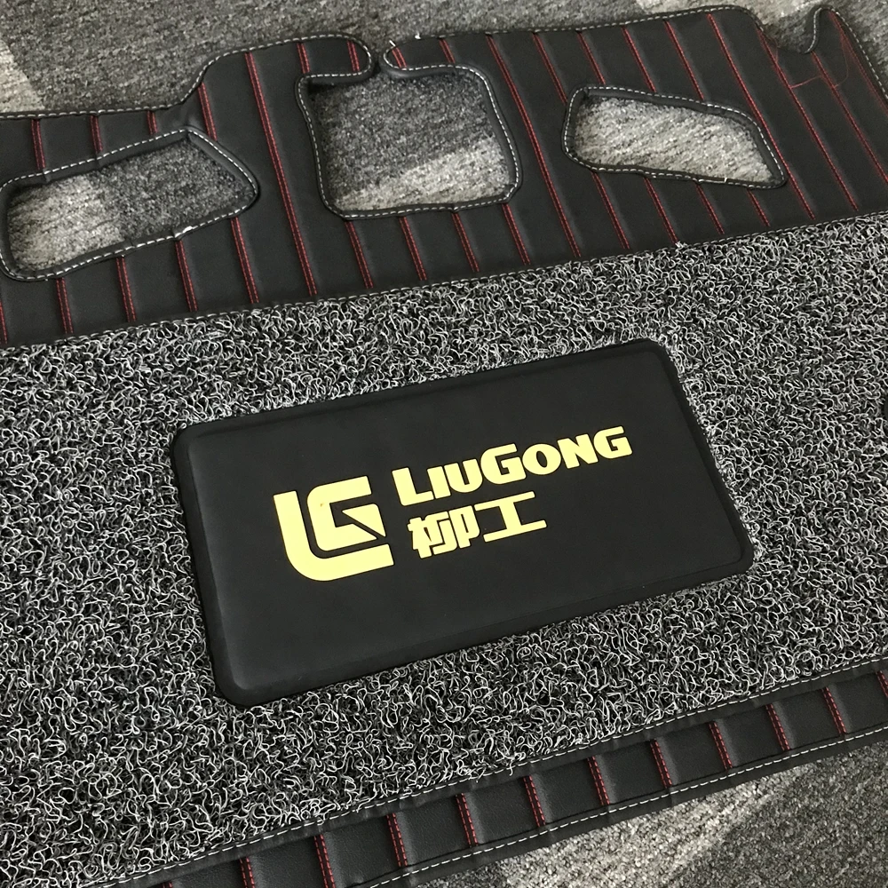 Suitable for LG920E/LG926E excavator  Glue Rubber Mat, carpet, liugong excavator, can be disassembled and washed