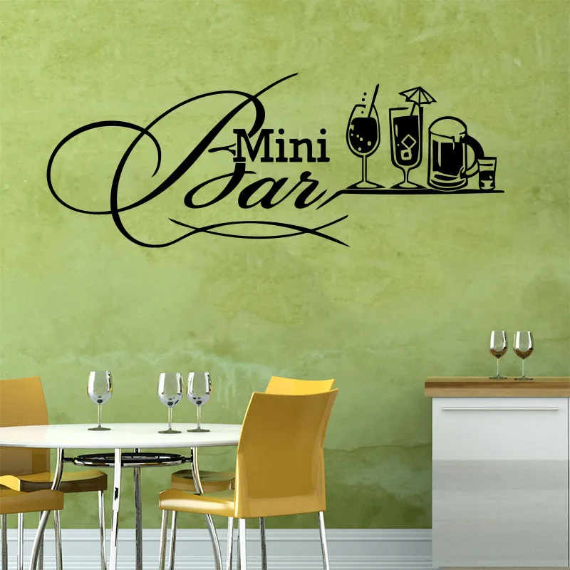 Large Carved Vinyl Wall Sticker, Removable Decal, Art Mural, Decorative, Bar, Beer, Restaurant, Shop, SP-243